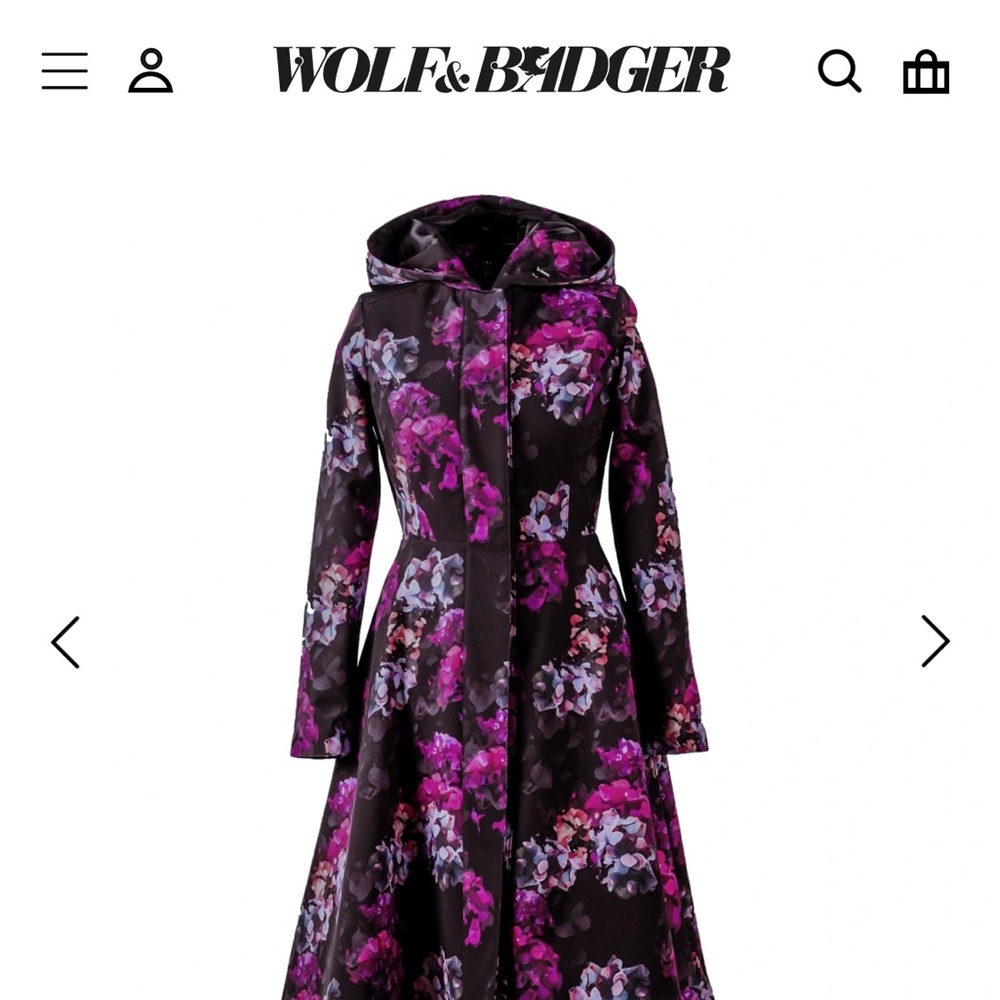 Rainsisters Hortense Pattern Rain Jacket